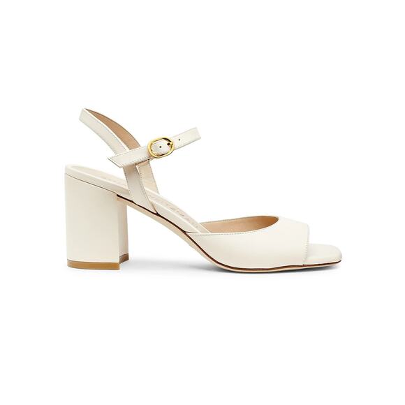 Stuart Weitzman Tia 75mm Leather Sandals - 8